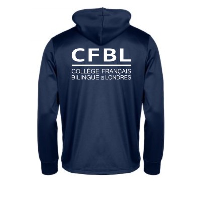 CFBL Full Zip Navy Hoody Junior