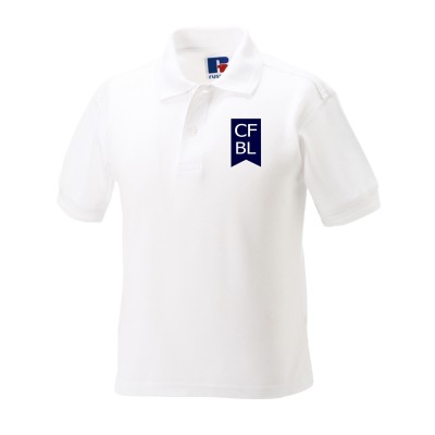 CFBL White Polo Shirt Junior