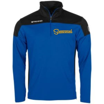 Soccerscool Half Zip Top Blue