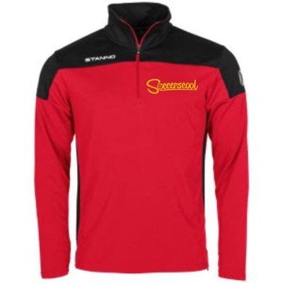 Soccerscool Half Zip Top Red